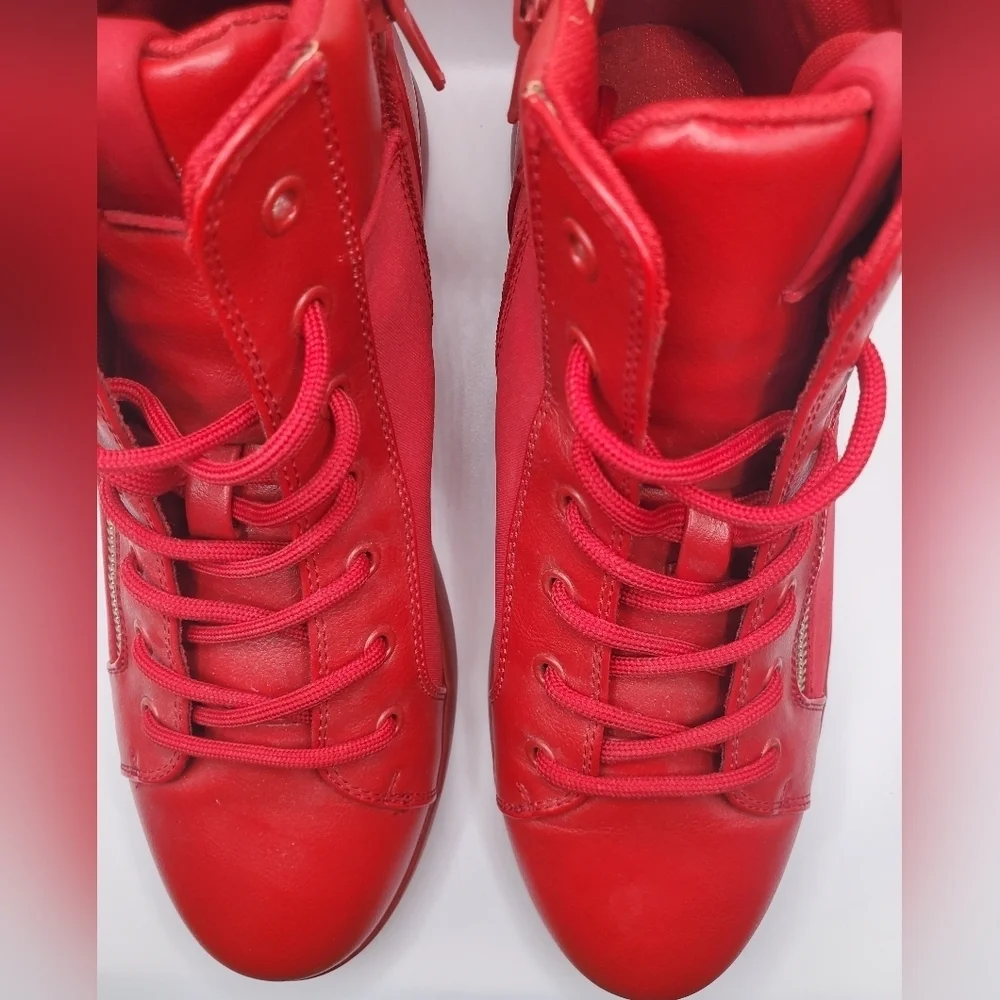 Womens Call it Spring red high top Sneakers size 7 - Picture 3 of 16